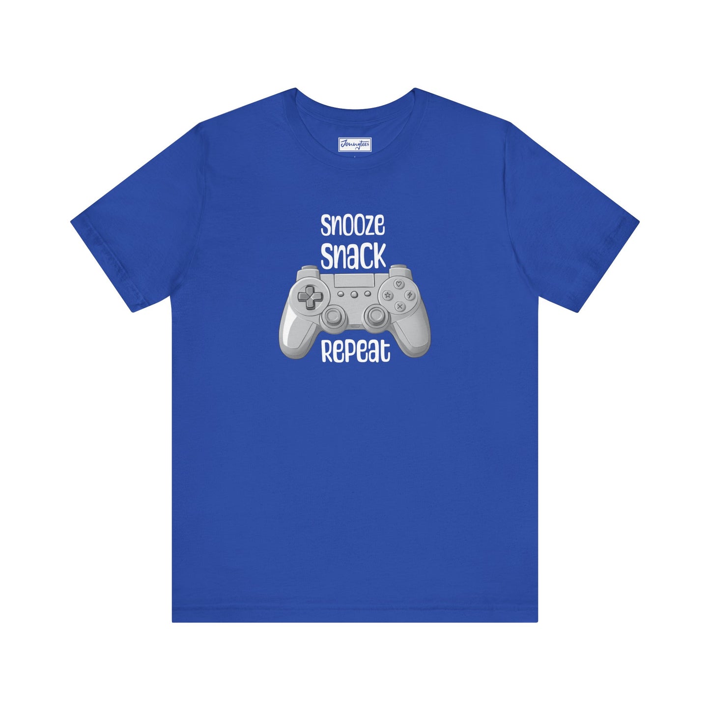 Snooze Snack Game Repeat Tee