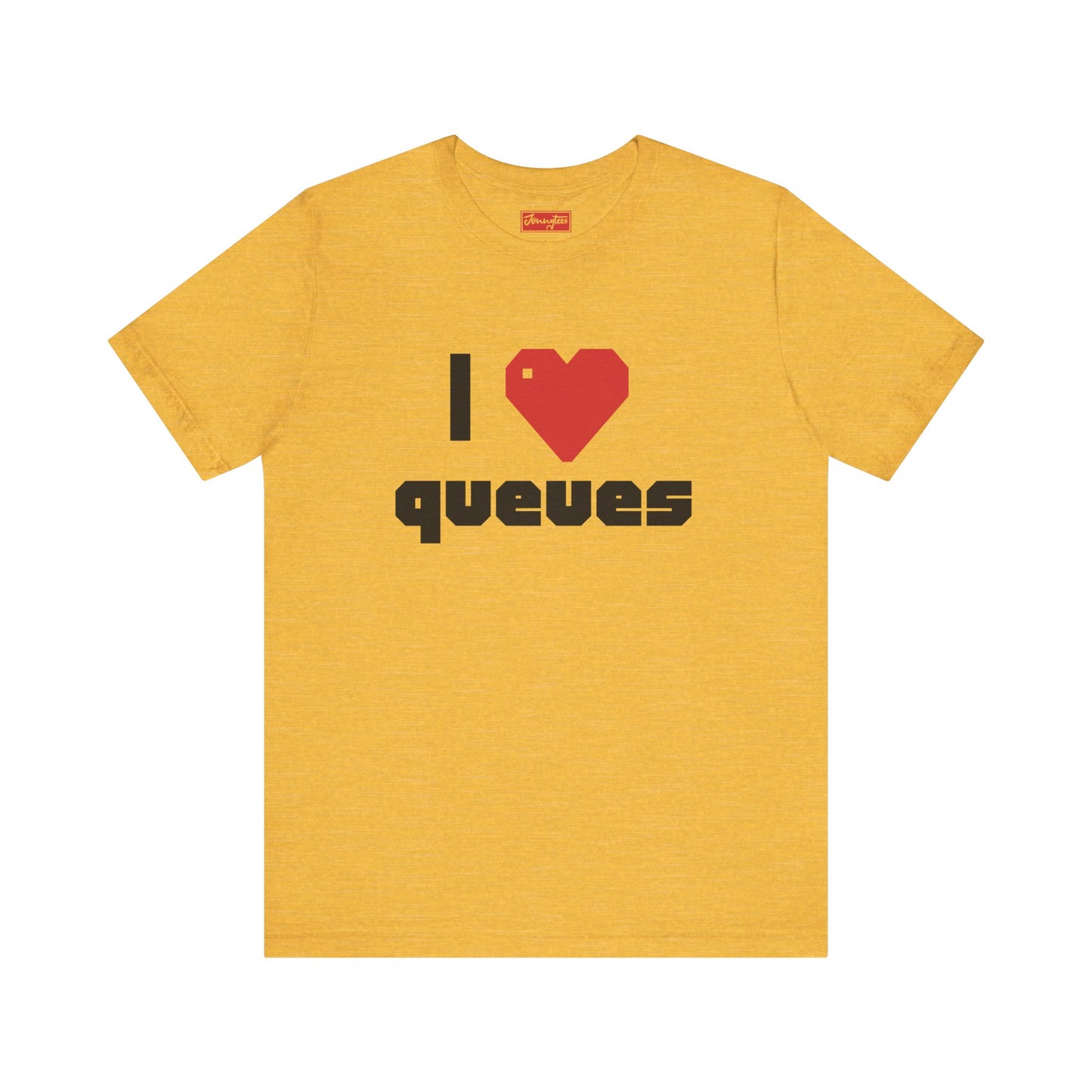 I ❤️ Queues Tee