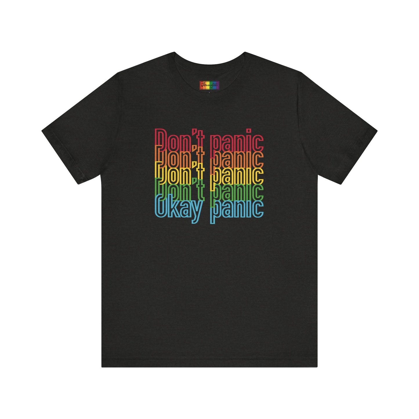 Rainbow Don’t Panic Tee