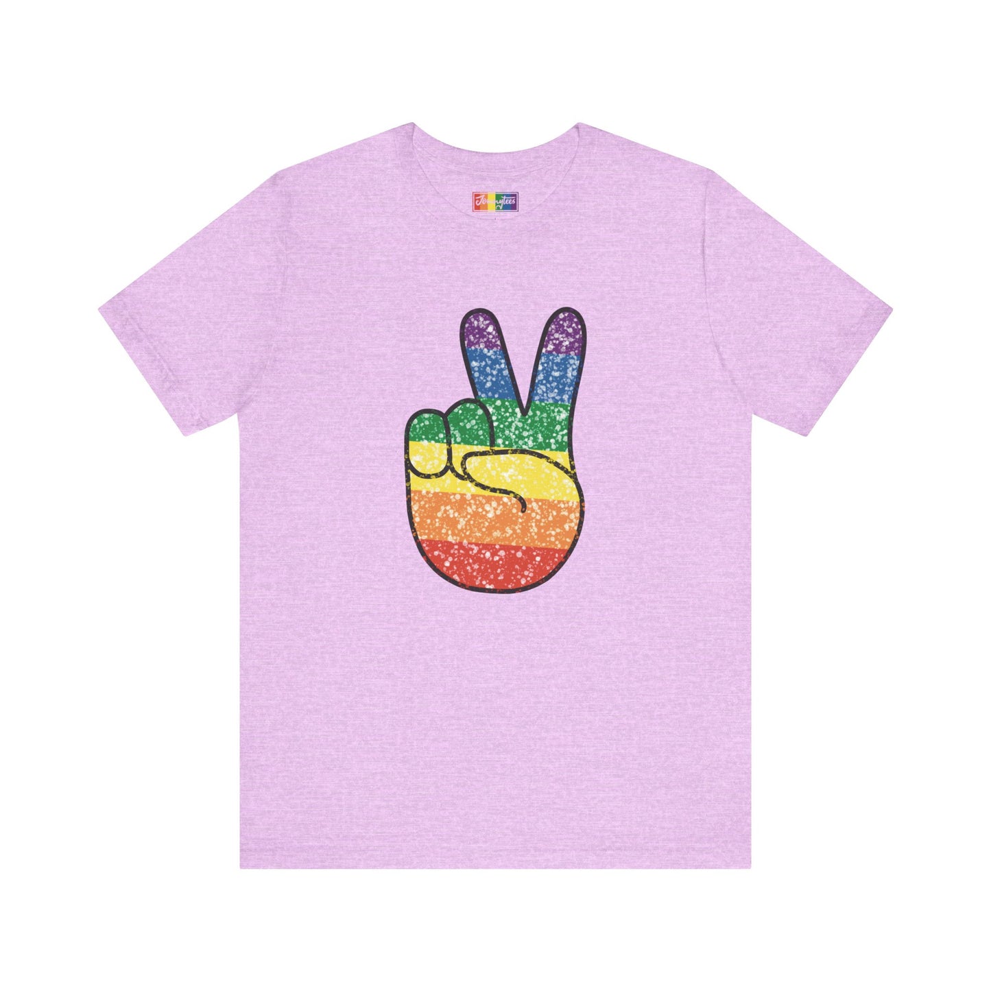 Rainbow Peace Tee