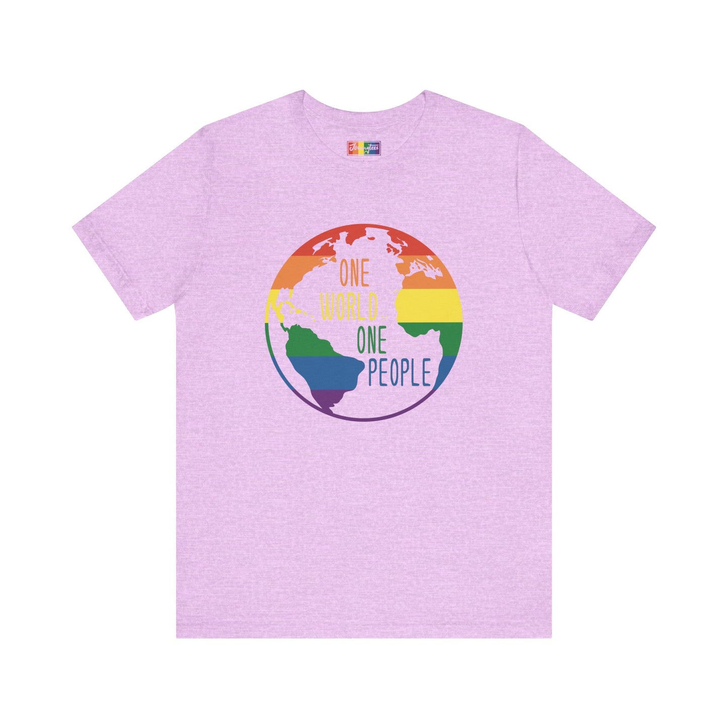 Rainbow One World One People Tee