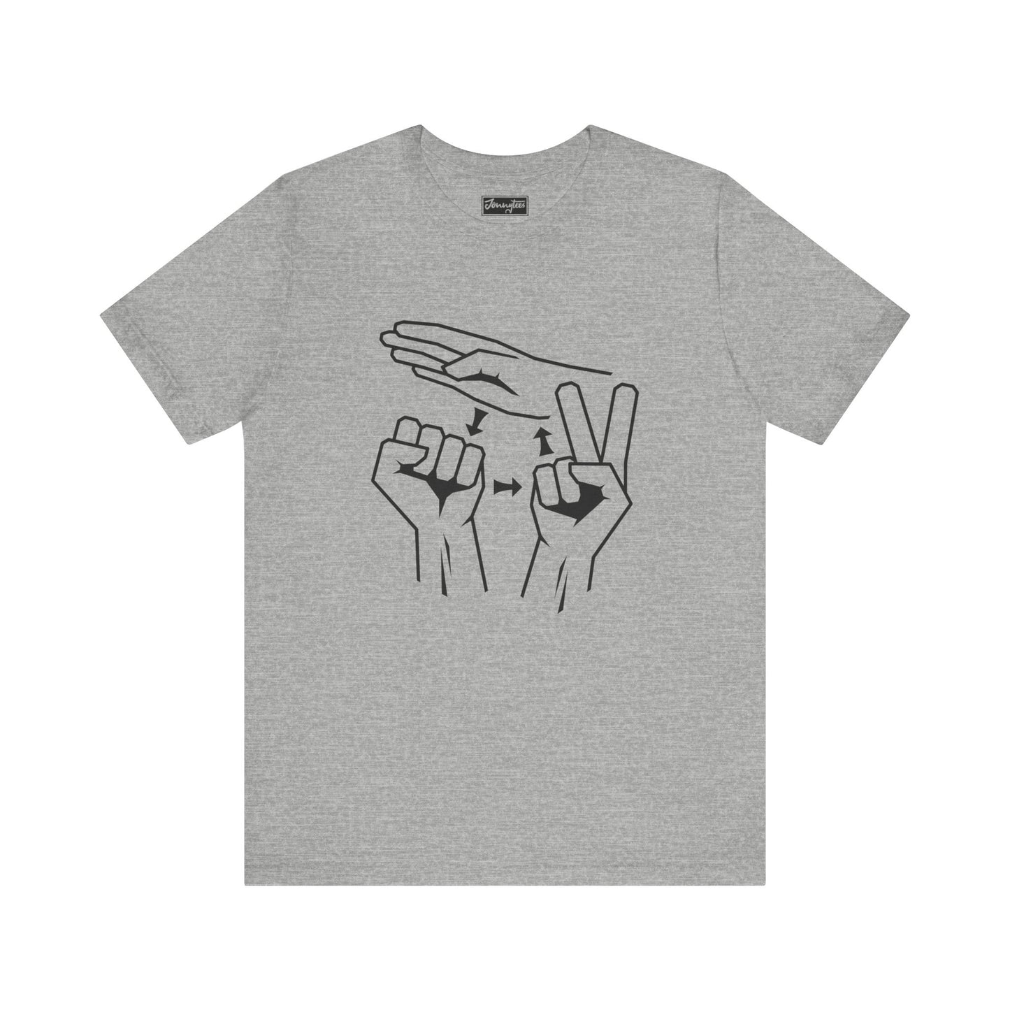 Rock Paper Scissors Tee