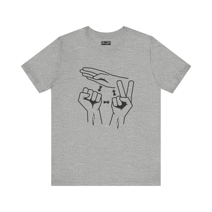 Rock Paper Scissors Tee