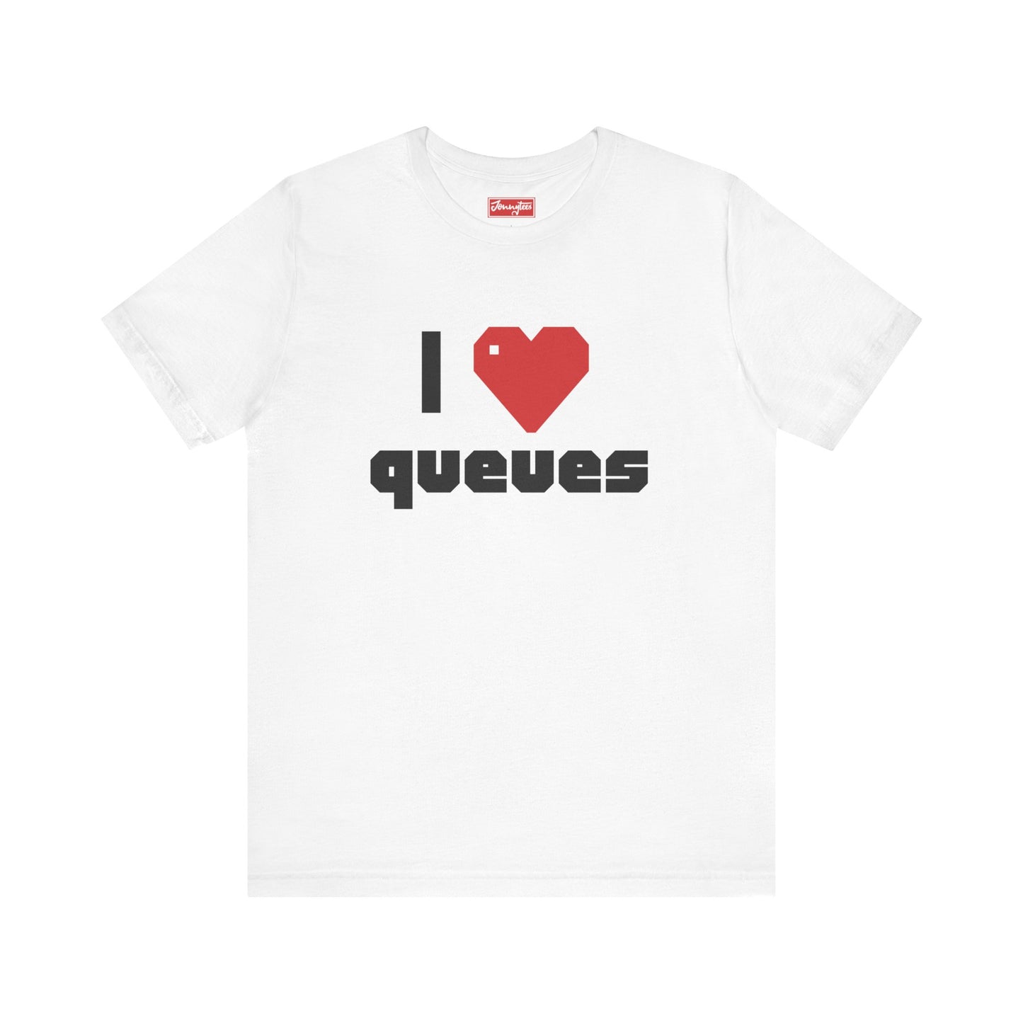 I ❤️ Queues Tee