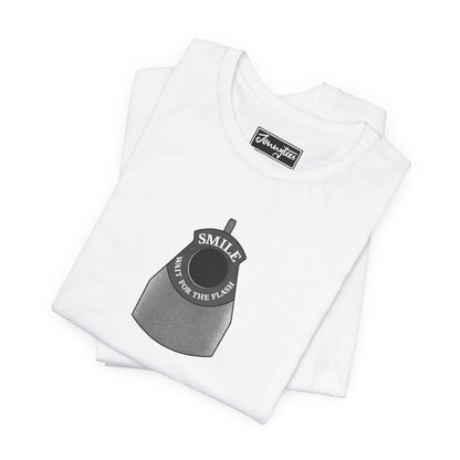 Smile Wait For The Flash Tee