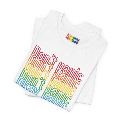 Rainbow Don’t Panic Tee