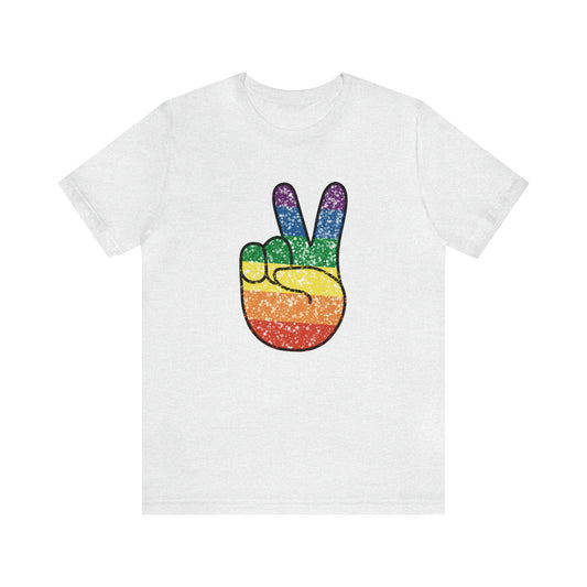 Rainbow Peace Tee