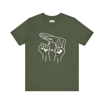 Rock Paper Scissors Tee