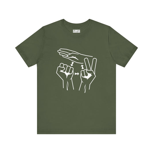 Rock Paper Scissors Tee