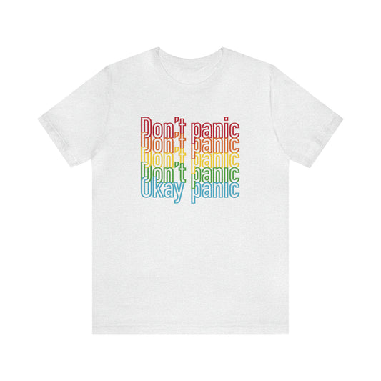 Rainbow Don’t Panic Tee