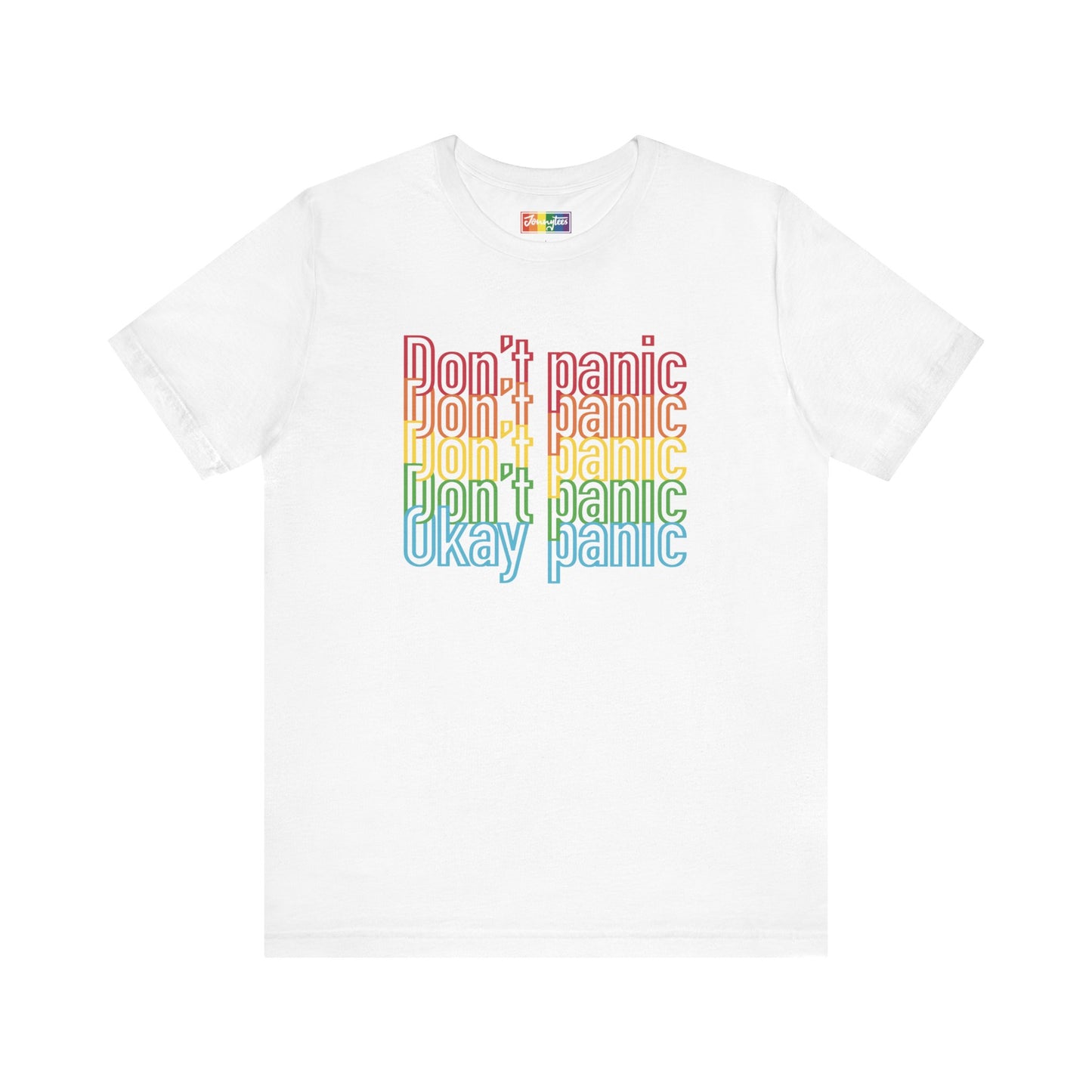 Rainbow Don’t Panic Tee