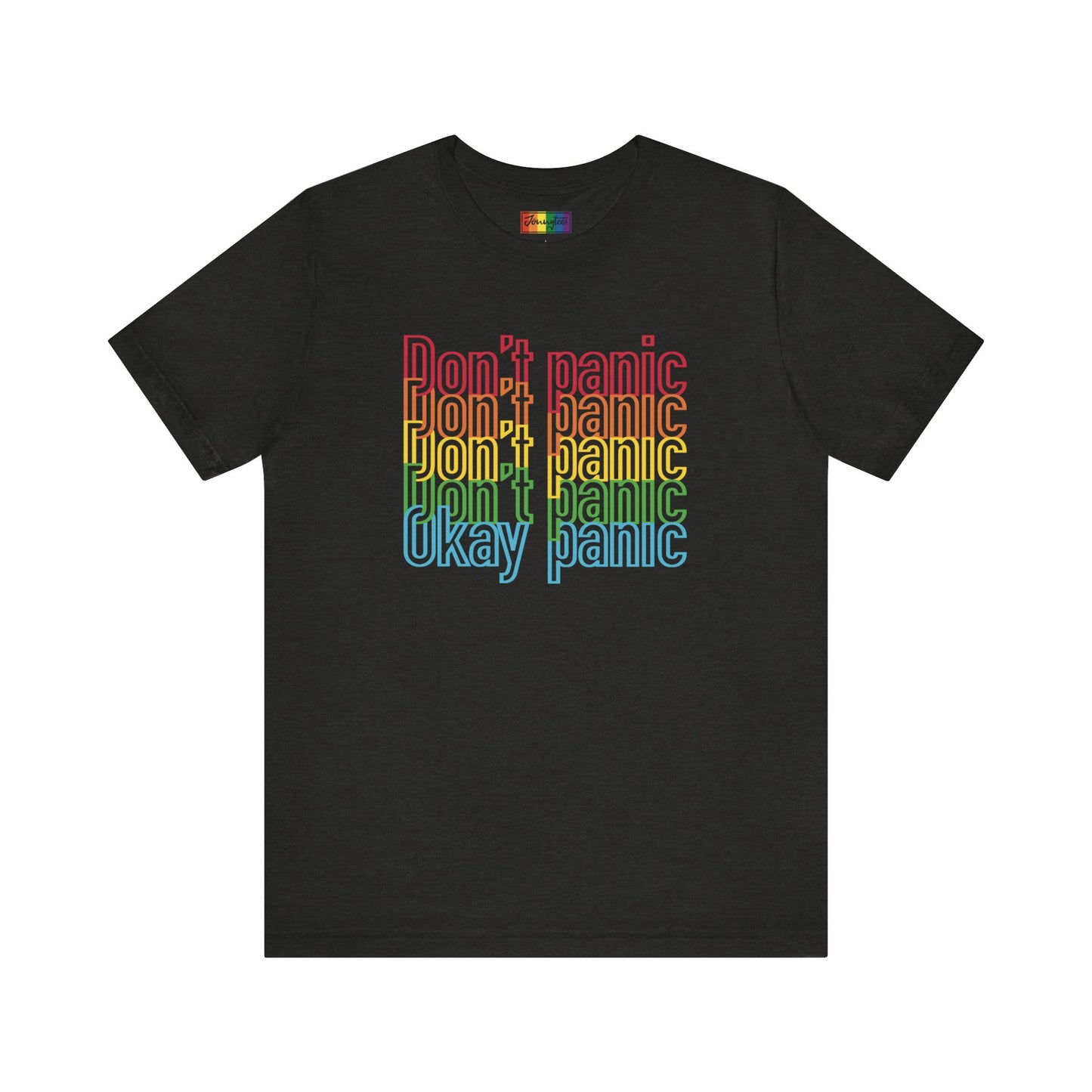 Rainbow Don’t Panic Tee