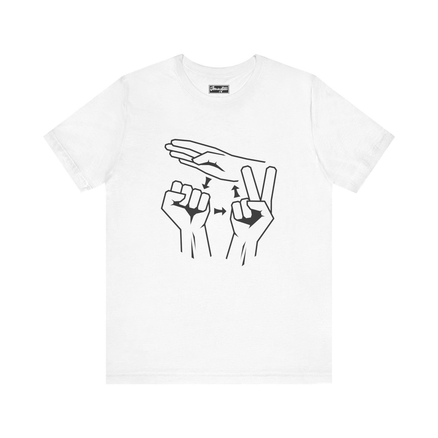 Rock Paper Scissors Tee