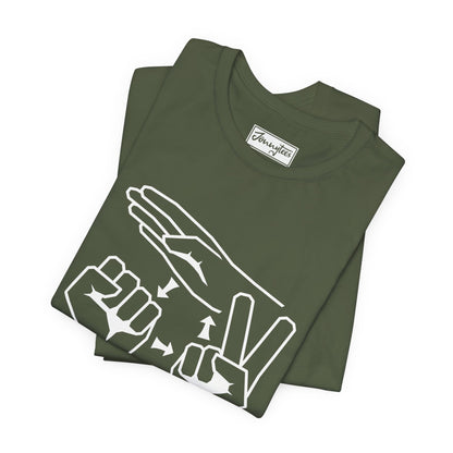 Rock Paper Scissors Tee