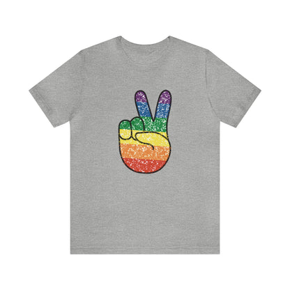 Rainbow Peace Tee