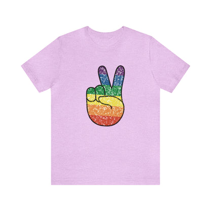 Rainbow Peace Tee