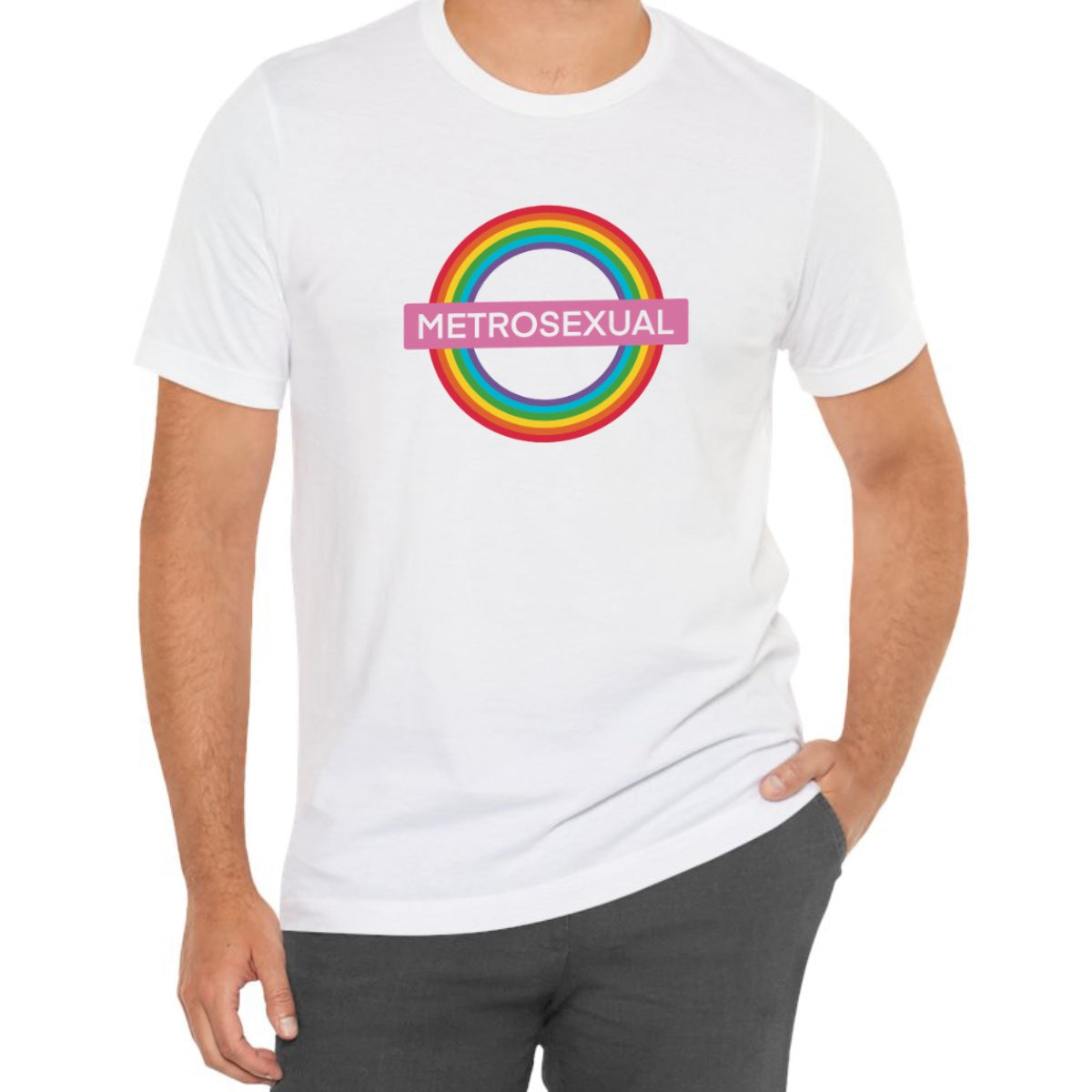 Rainbow Metrosexual Tee