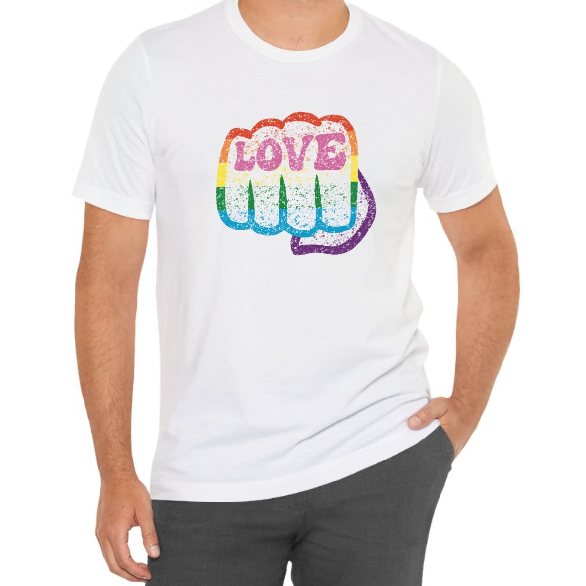 Rainbow Love Tee