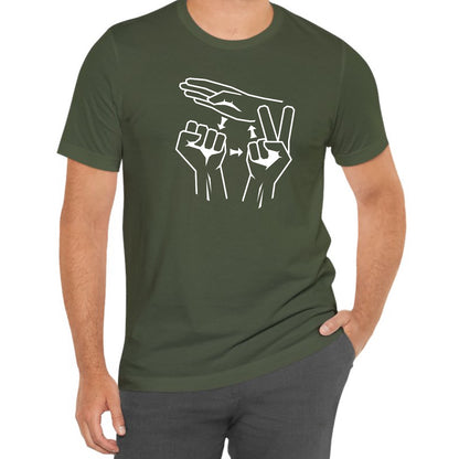 Rock Paper Scissors Tee